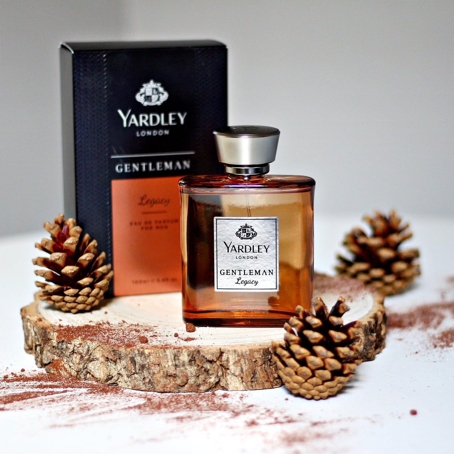 Yardley London Gentleman Legacy Eau De Parfum - 100ml Luxury Fragrance Signature Notes Of Pink Pepper & M&arin For Men
