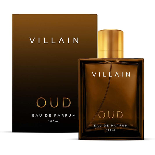 VILLAIN OUD Eau De Parfum For Men, 100ml | Premium Luxury Perfume | Long Lasting Fragrance