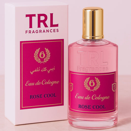 TRL Eau de Cologne – Ice Cool | Rose Edition | 250ml | 80% Vol
